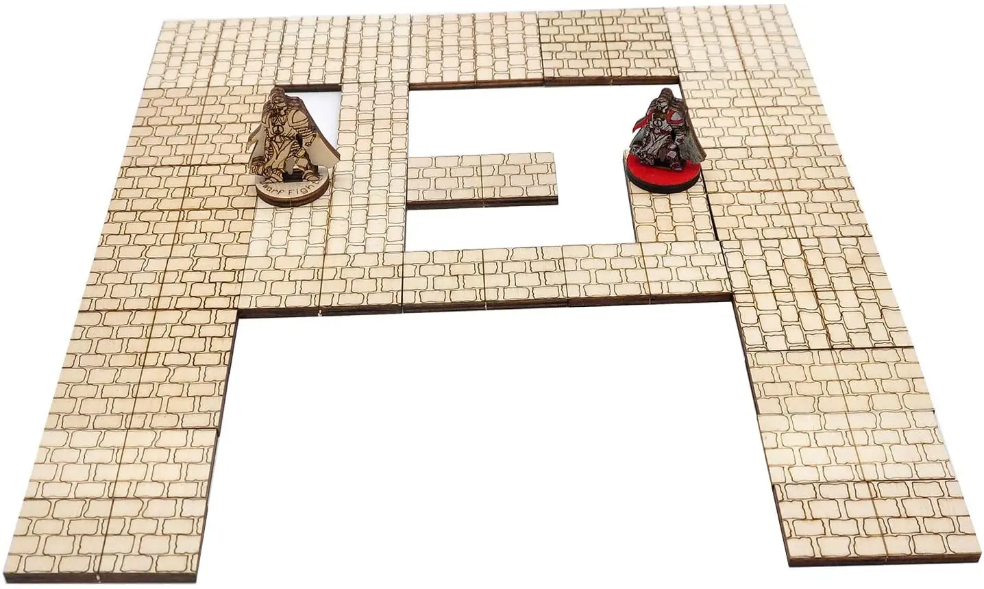 Dungeon Stone квадратная напольная плитка (набор из 24) деревянная модульная местность с