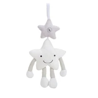 1pc new baby toys for stroller music star crib hanging newborn mobile rattles on the bed babies educational plush toys