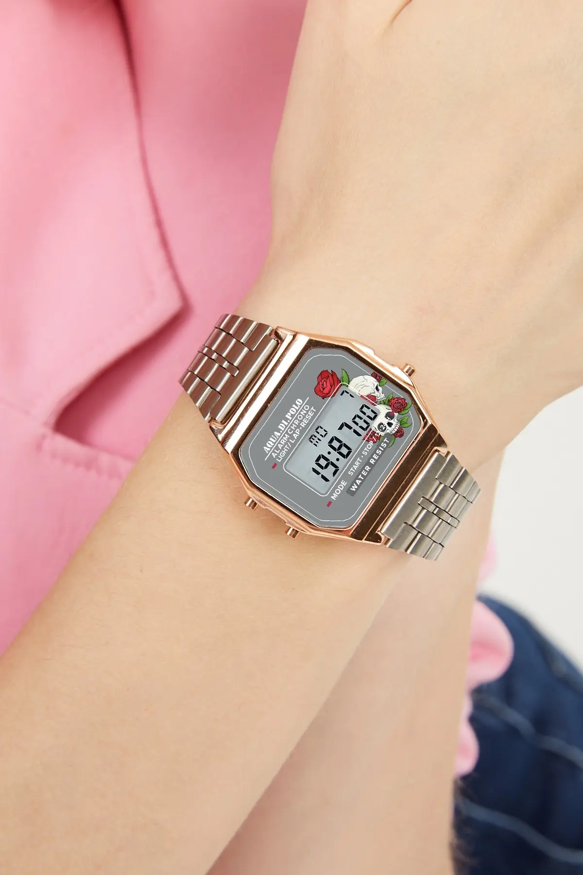 Женские роскошные брендовые наручные часы Aqua di Polo 2021 металлические APWA065703 1987