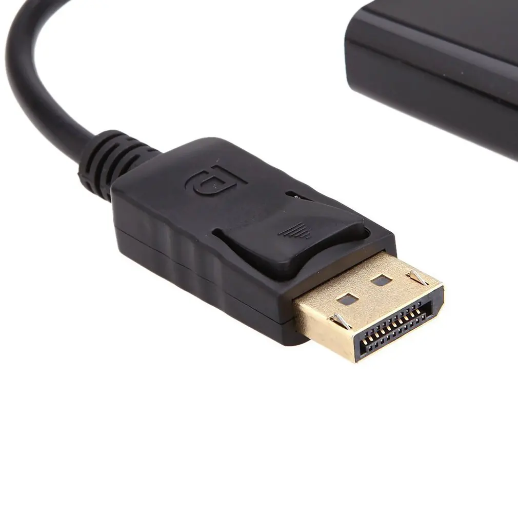 Стандартный DP в VGA конвертер Displayport адаптер кабель подключен ТВ проекционный
