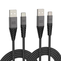 usb type c cable 3a fast charging 6ft usb a to usb c charging cable for samsung galaxy s10 s9 s8 plus note 9 huawei 12 pcs