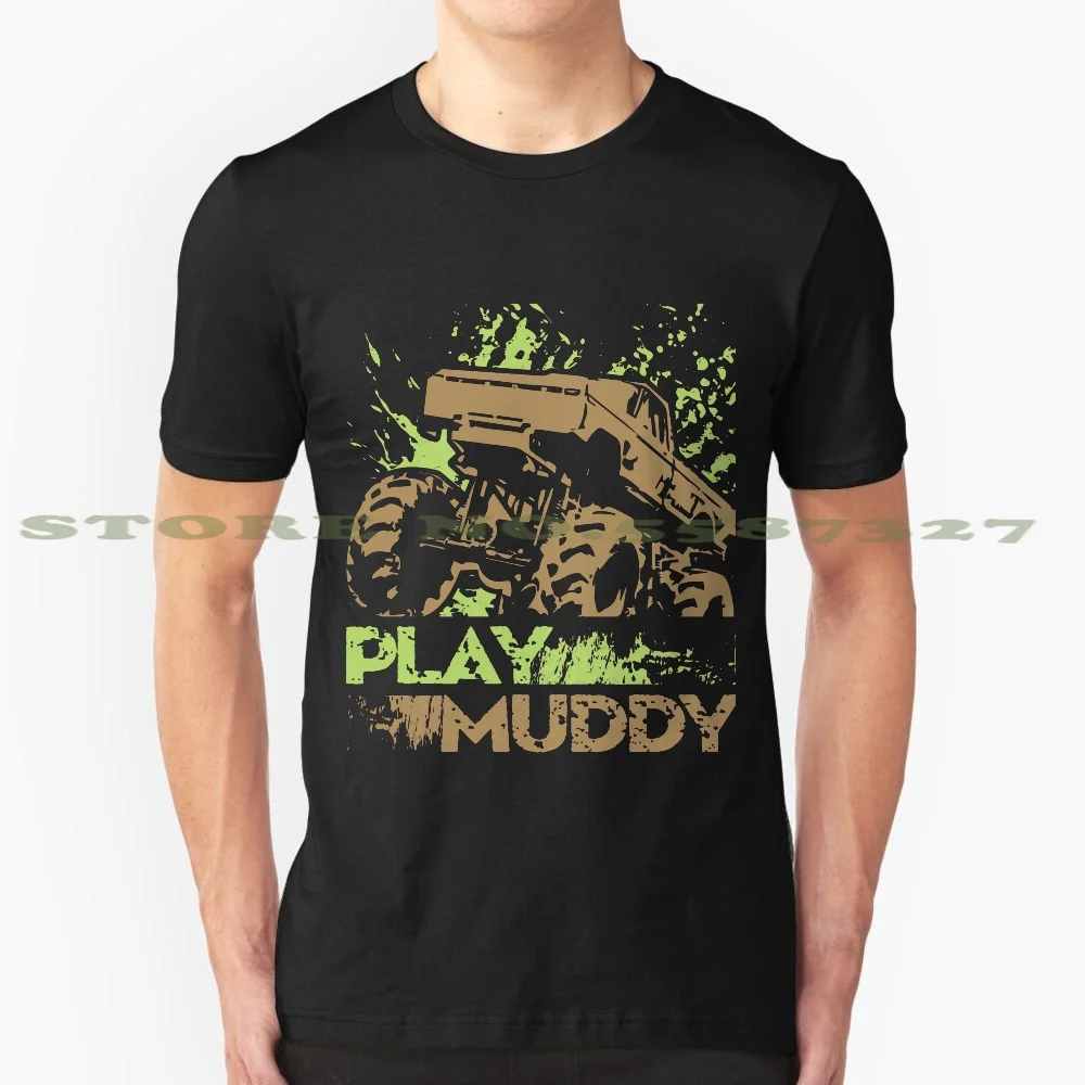 

Mud Truck Play Muddy Big Bog Fashion Vintage Tshirt T Shirts Tough Guy Offroad American Patriotic Usa Grunge Vehicles Mud
