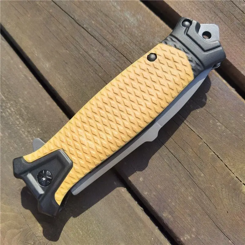 Складной нож HQ DA148 440C тактический Универсальный Карманный Клинок с рукояткой G10