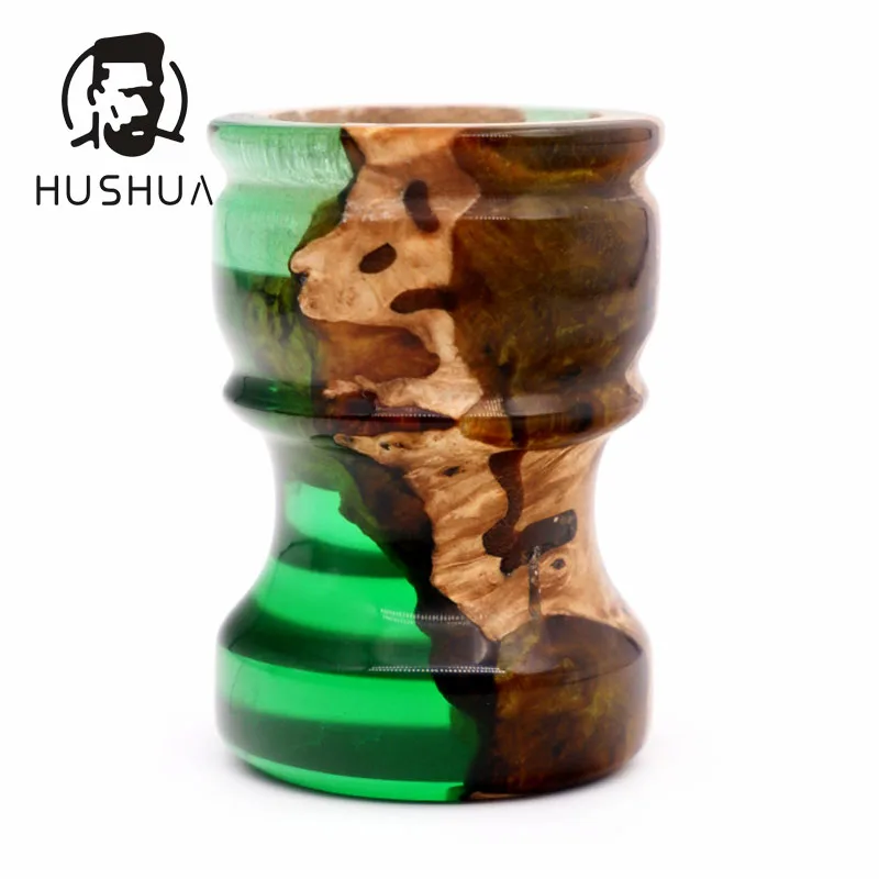 Hushua-Customized Shaving Handle Resin Handle for shaving brush Handmade Cleaning Beard Brush handle,can be customized