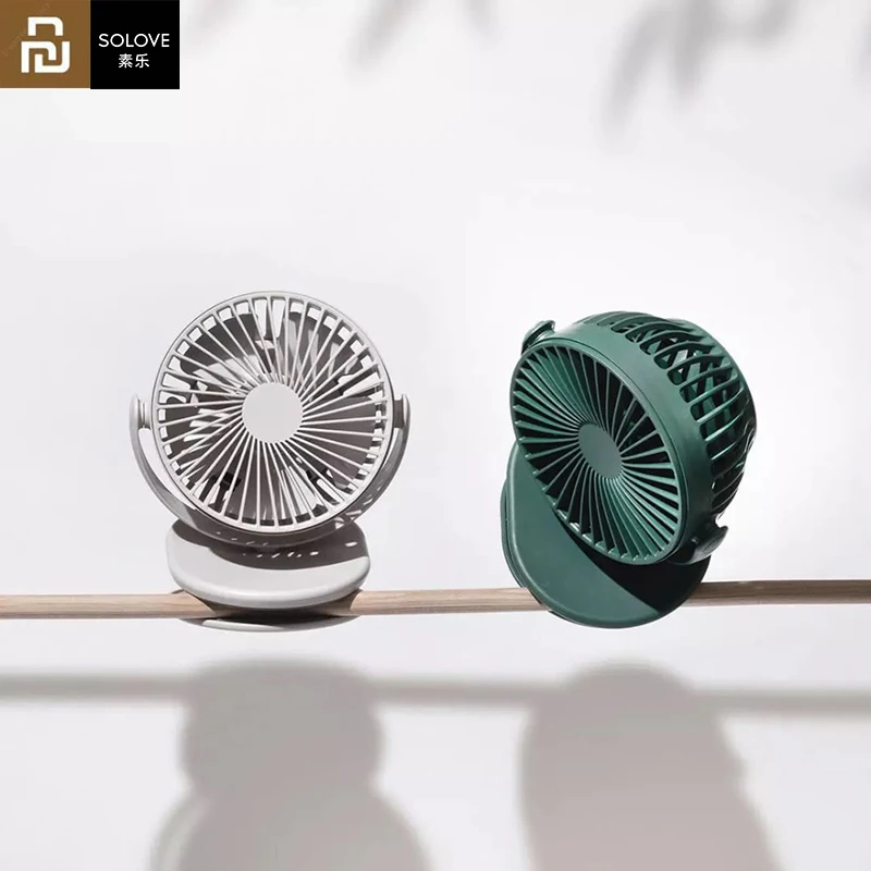Youpin Solove Clip Fan 3 лобовое стекло 360 градусов передняя сетка съемный портативный