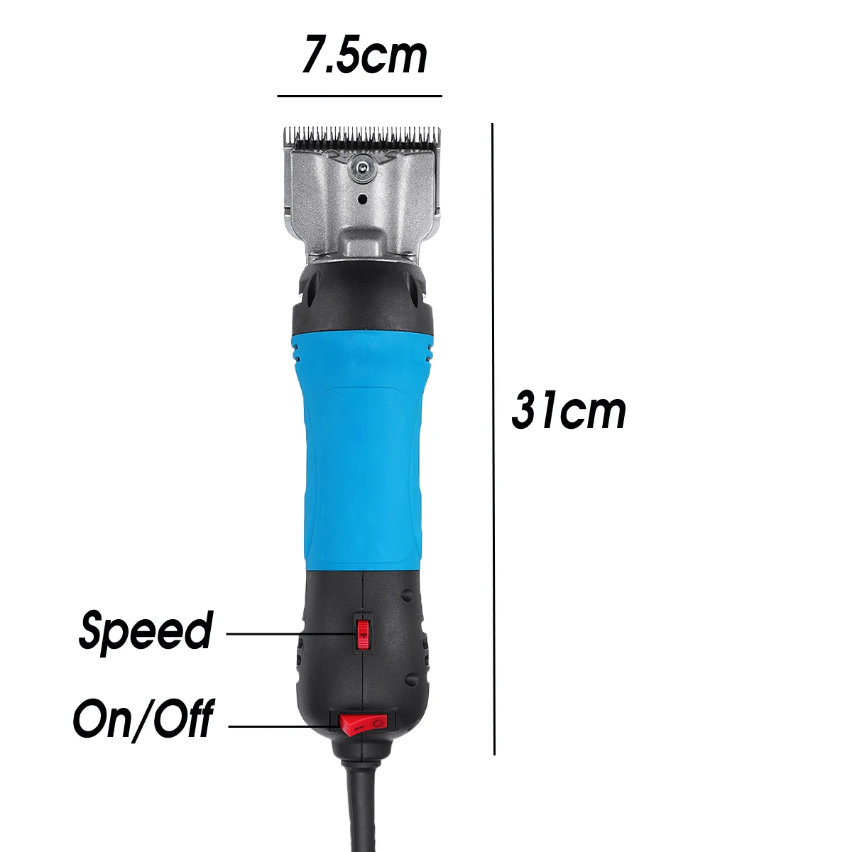 1300W 110V 240V 6 передач Скорость Электрический лошади овца козы стрижки Машинка для
