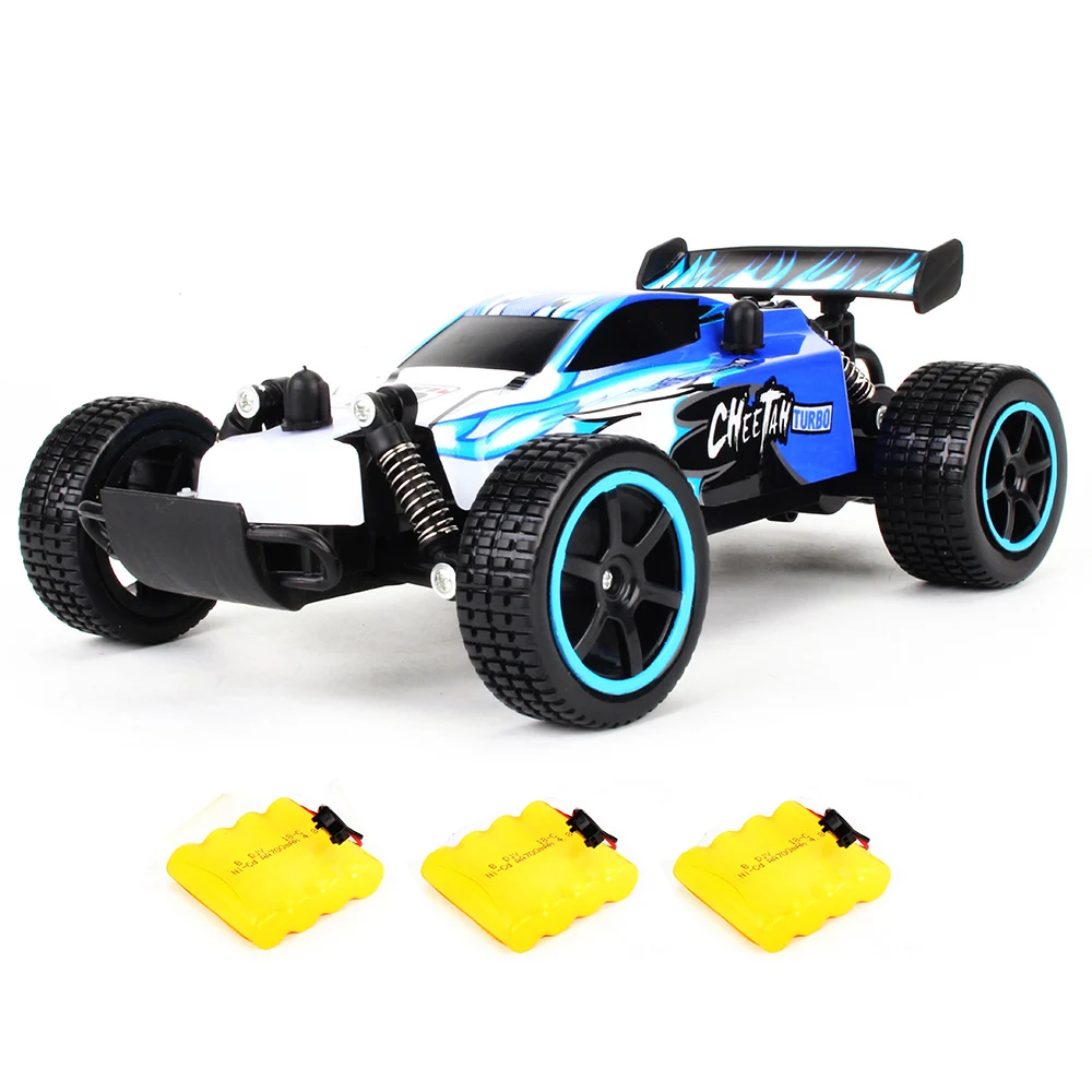 2,4 GHz 2WD 4,8 V 1/20 Матовый Электрический RTR RC гоночный Дрифт автомобиль с тремя батареями дистанционного управления электронные радиоуправляемые игрушки - Цвет: Синий