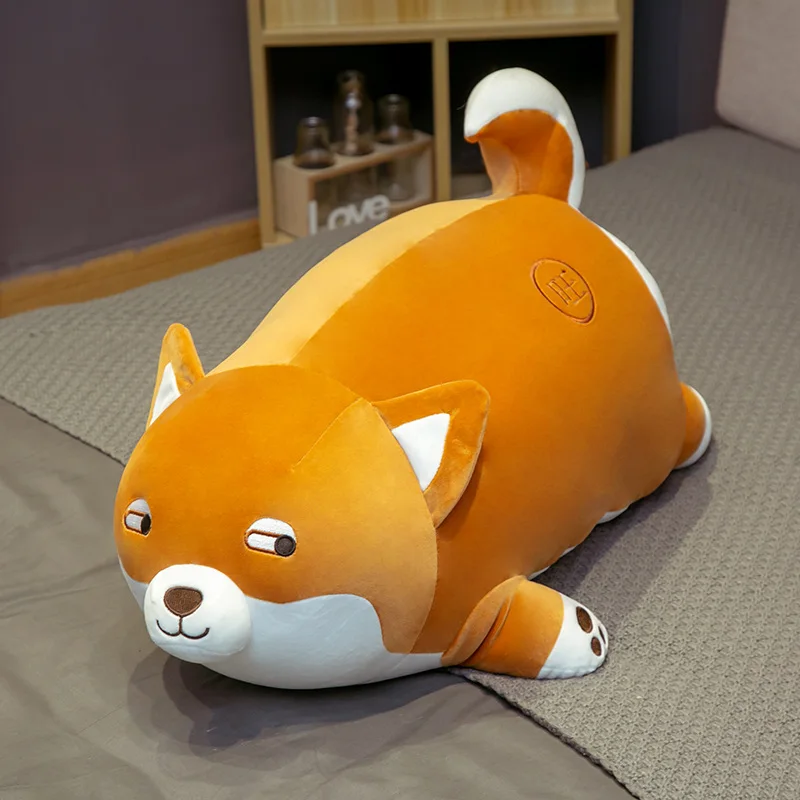 

35-80CM Shiba Inu Corgi plush stuffed toy soft and comfortable image cute gift for children and friends home or car decoration