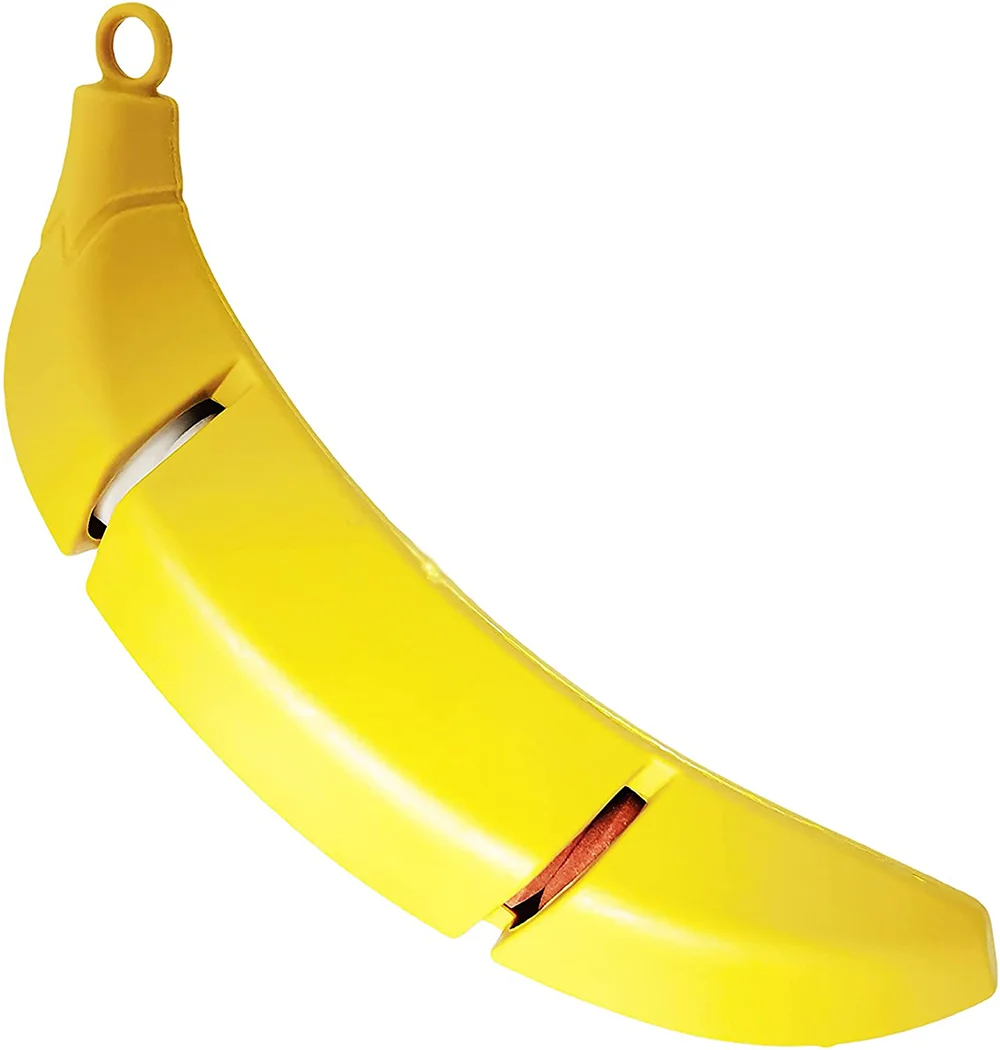 

Kitchen Knife Accessories Banana Shape Knife Sharpener Helps Repair Restore Polish Blades