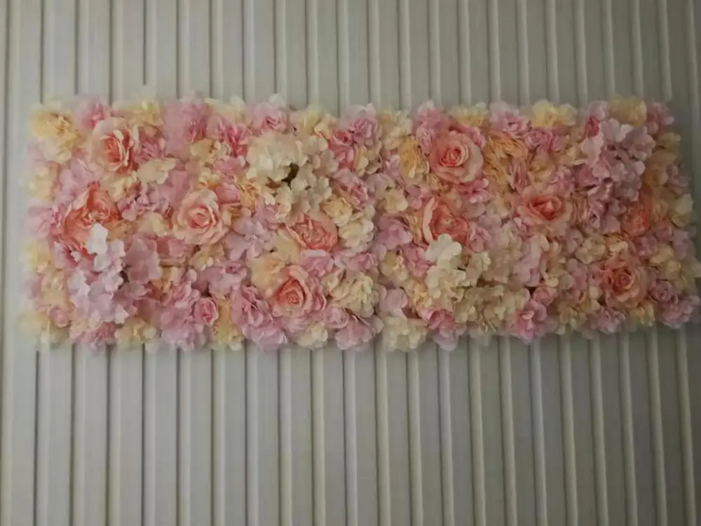 Искусственный цветок домашний Свадебный коврик Декор настенный свадебный фон