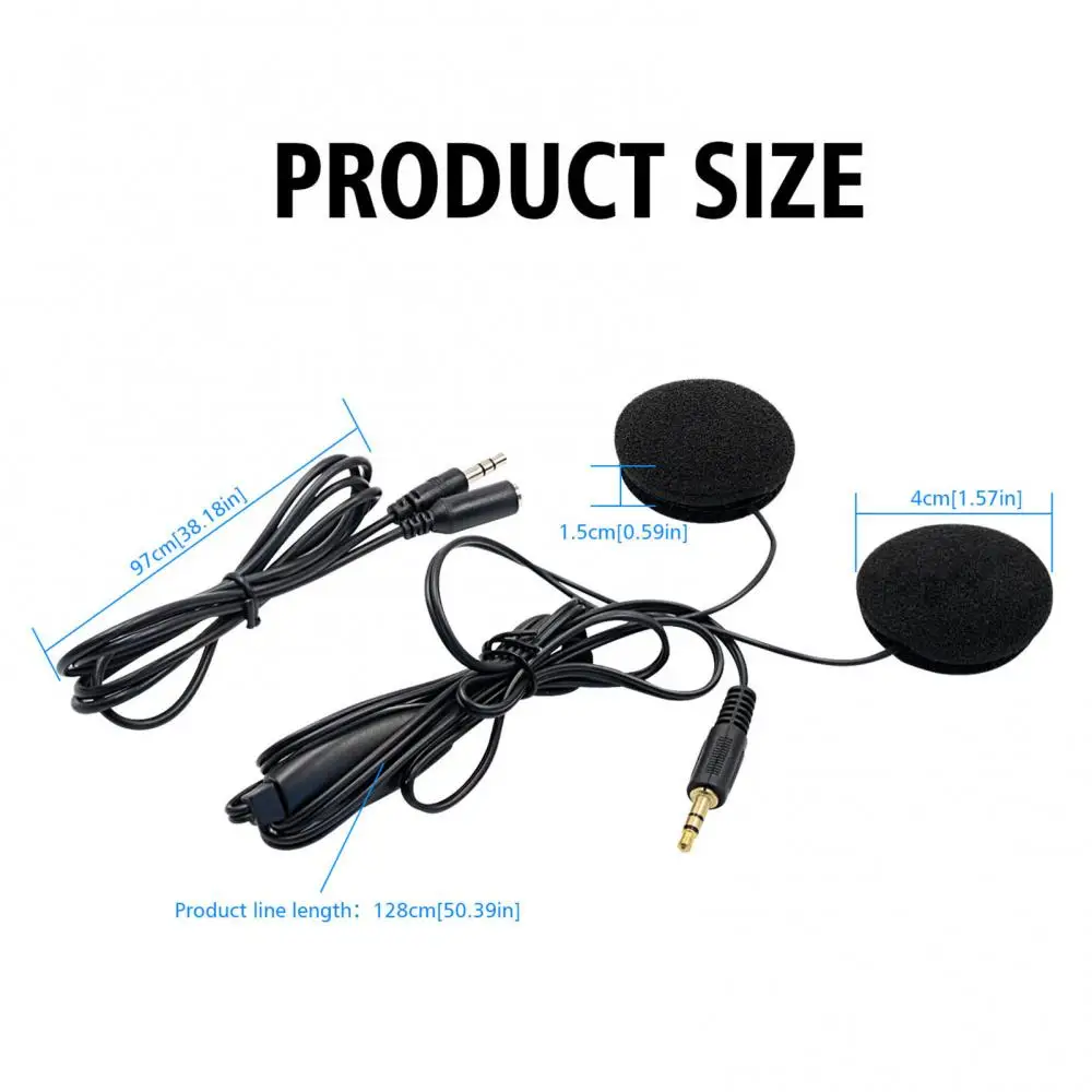 

Portable Reliable Hands-free Motorcycle Helmet Headset Speakers Music Stereo Earphone Headphone Motorcycle Accessories Goods
