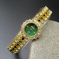 luxury women bracelet watches diamond stainless steel chain belt watch for women gold dress business quartz watch reloj mujer