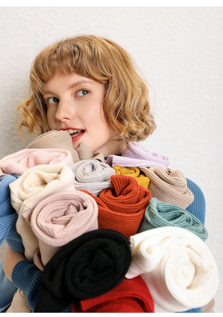 Шерхуре 2019 женский осенний свитер с длинным рукавом Женский вязаный тонкий