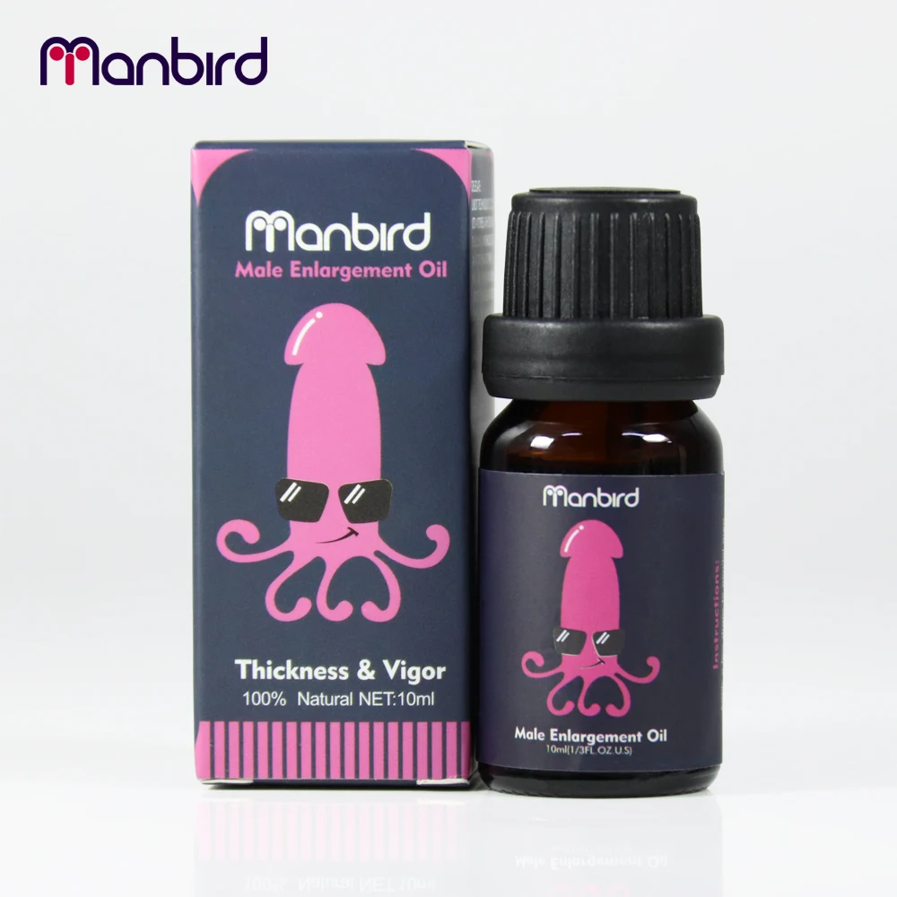 Масло для увеличения пениса Manbird таблетки роста массажный эфирный крем