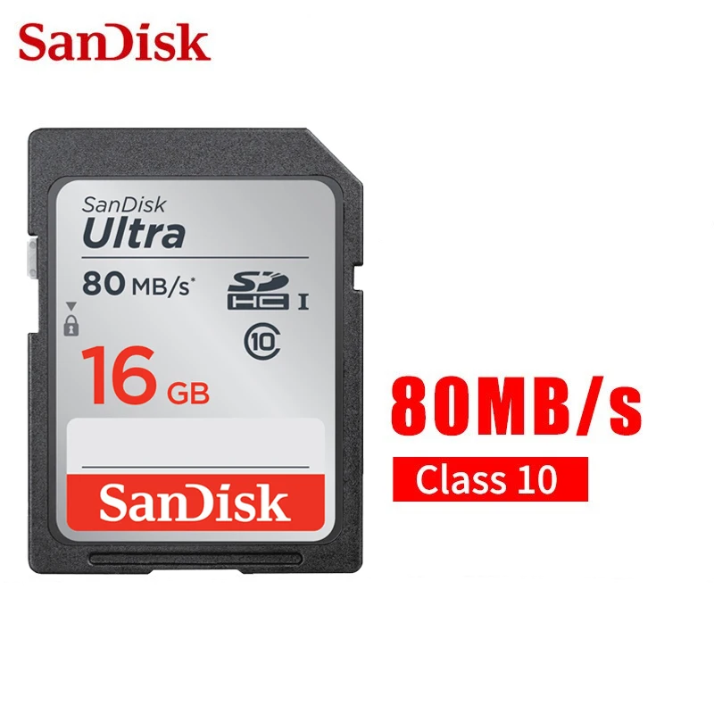 SanDisk SD Karte 128GB 64GB 32GB 16GB microSDHC SDXC UHS-I Speicher Karte micro SD Karte TF karte 80 MB/s Class10 U3 Für Kamera SDUNC