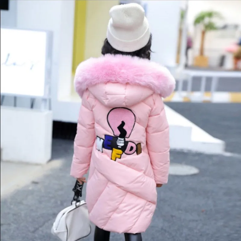 Детский пуховик с капюшоном на возраст 5-14 лет | Мать и ребенок