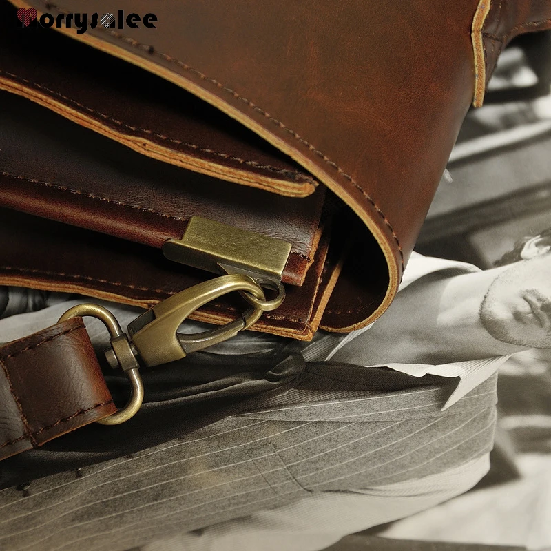 Artificial Leather Business Handbag Laptop Briefcases for Men Leather Casual Men Bag Messenger Fashion Men's handbag