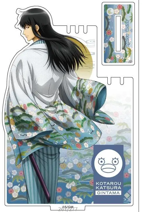

Аниме «GINTAMA Katsura Kotarou Hijikata Toushirou Sakata Gintoki фигурка на акриловой подставке с героями мультфильмов модель пластина настольные игры Косплэй