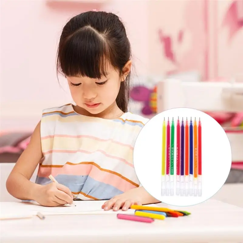 

9pcs Highlighters Painting Pens Vintage Pens Sign Pens Markers Party Gifts