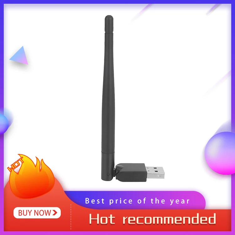 Rt5370 USB 2 0 150 Мбит/с антенна Wi Fi MTK7601 Беспроводной сетевая карта 802.11b/g/n сетевой