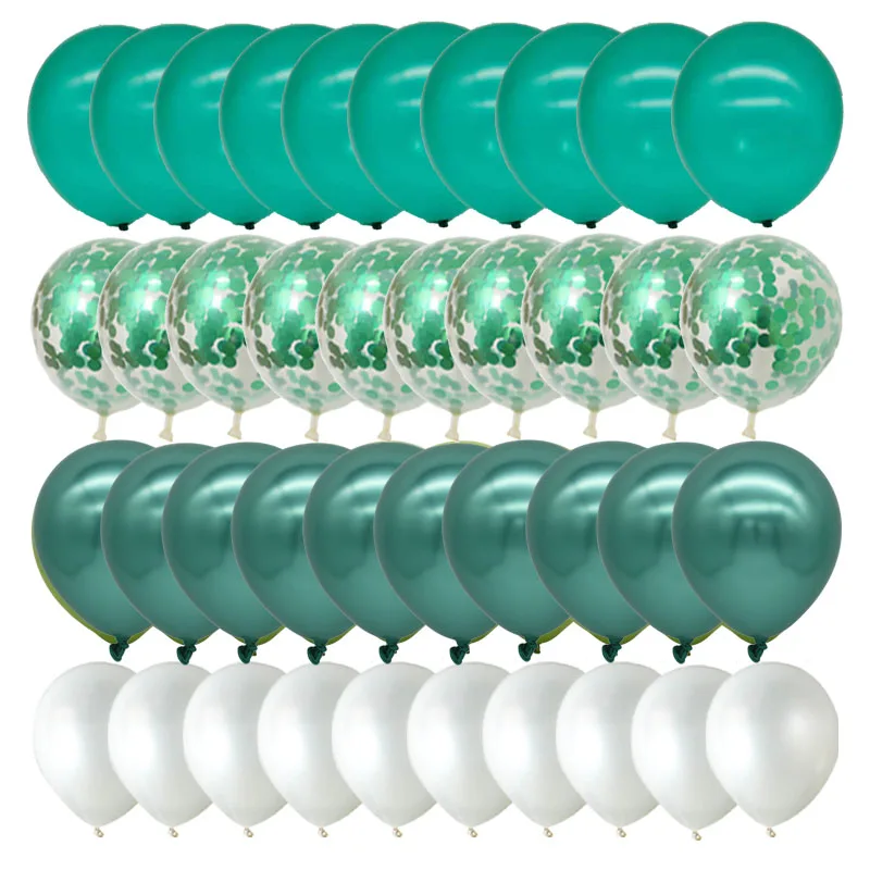 Воздушные шары из латекса 40 шт./лот металлик конфетти декор для свадьбы дня
