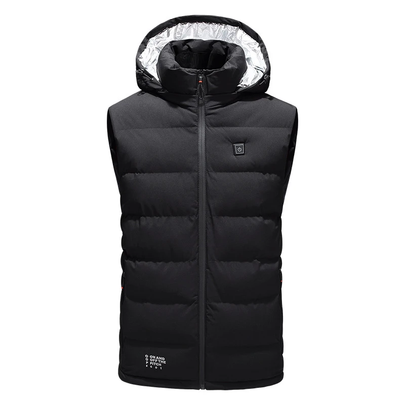 Зимний жилет PARATAGO с электрическим подогревом для мужчин и женщин большого