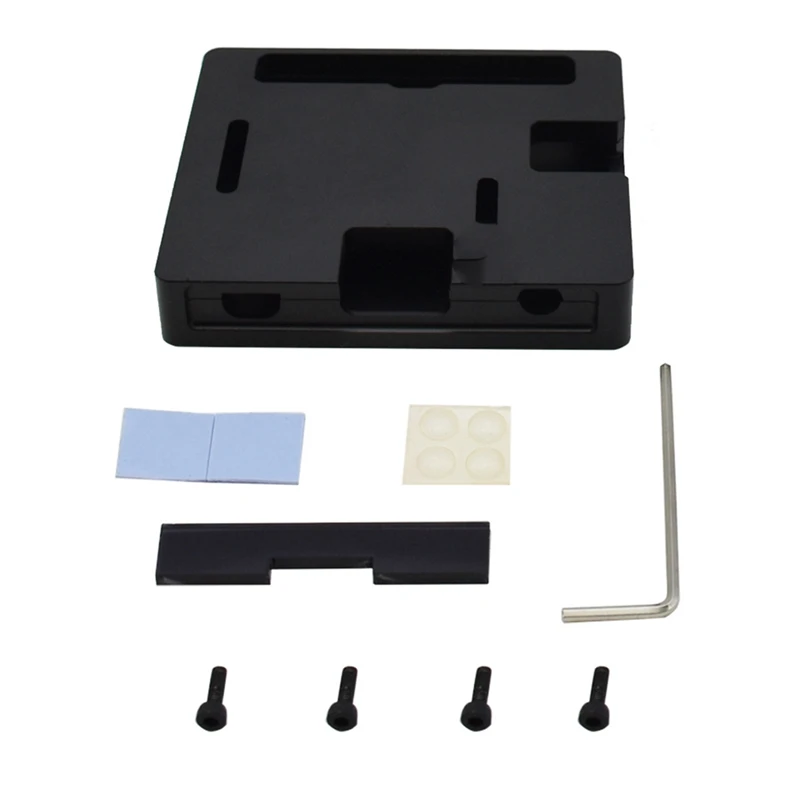 hot for raspberry pi 3aaluminum casecnc ultra thin metal heatsink case shell for raspberry pi 3 model a free global shipping