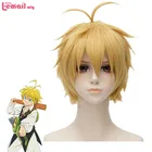 Парик для косплея мелиодас, брендовый Новый термостойкий синтетический парик для косплея Семь смертных грехов, L-email