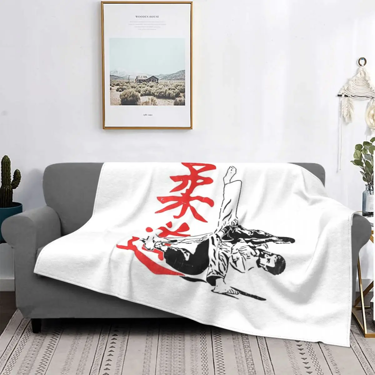 

Judo Martial Arts Judoka Blanket Bedspread Bed Plaid Cover Sofa Cover Plaid Blankets Quilts And Quilt