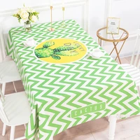 tablecloth art european style ins cotton hemp small fresh tablecloth rectangular living room tea tablecloth round tablecloth