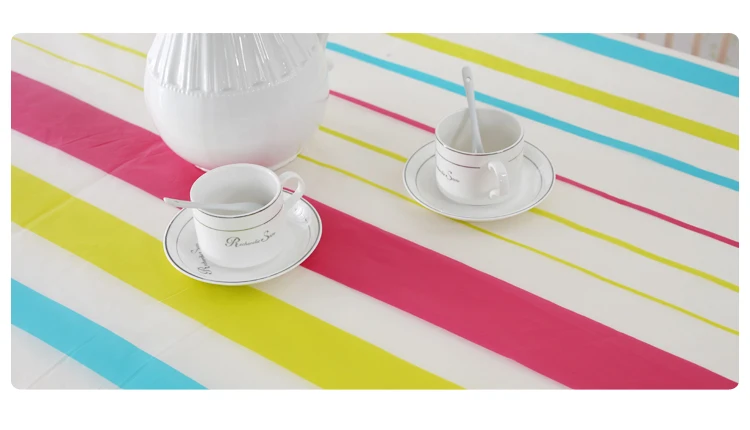 Пасторальная скатерть из ПВХ водонепроницаемая маслостойкая Скатерть