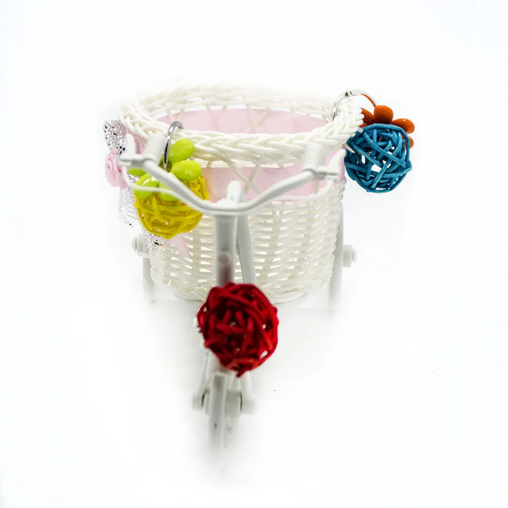 Мини велосипед качели для домашних животных случайный цвет корзина покупок