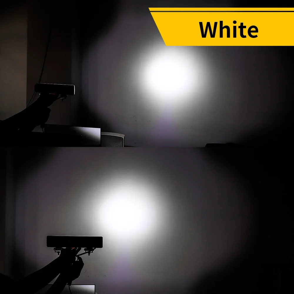 Светодиодный светильник 12 дюймов 48LED трехрядный комбинированный луч рабочий