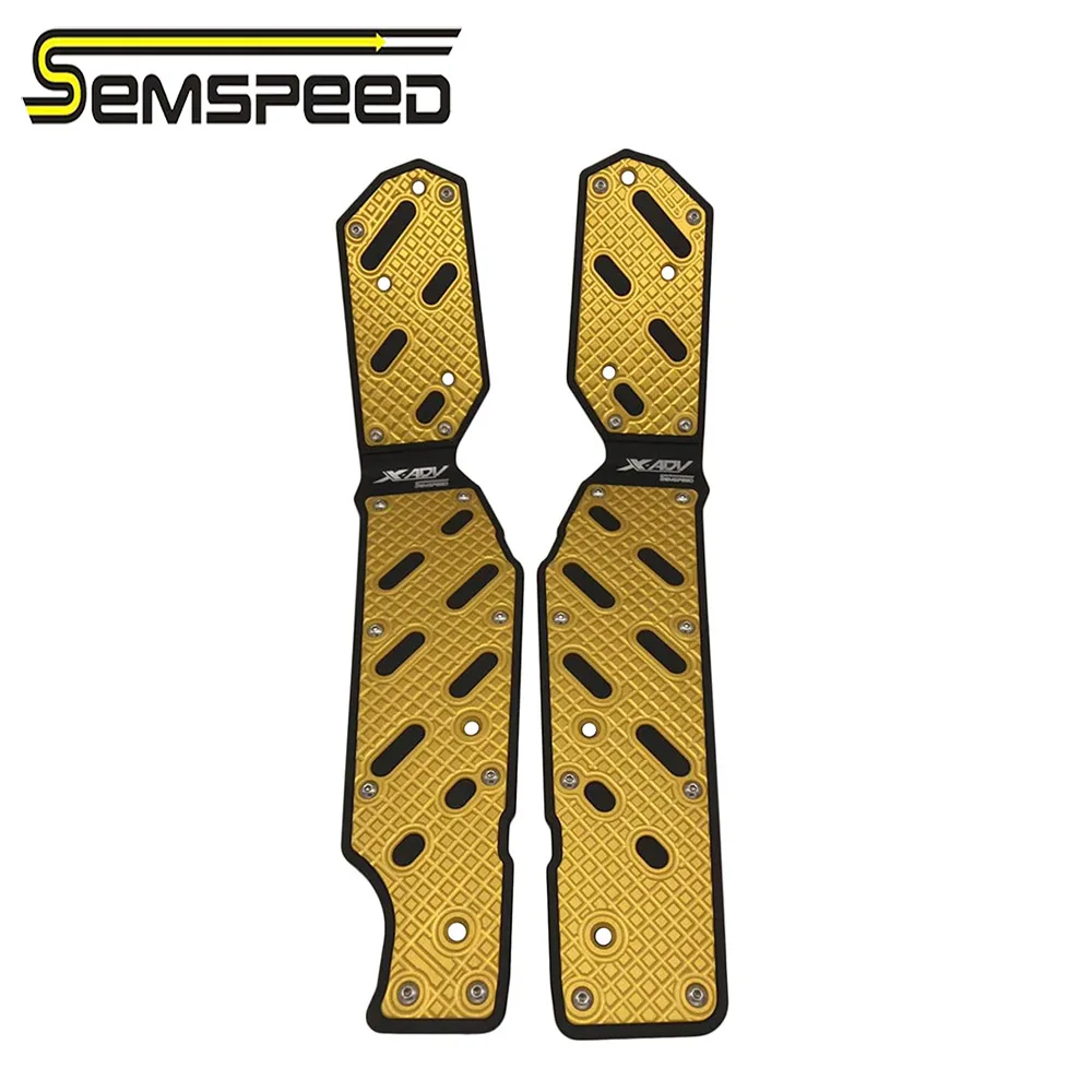 SEMSPEED Мотоцикл с ЧПУ X-ADV 750 стопы ног Педальная пластина тормозные колодки для HONDA X ADV XADV 750 X-ADV 750- аксессуары