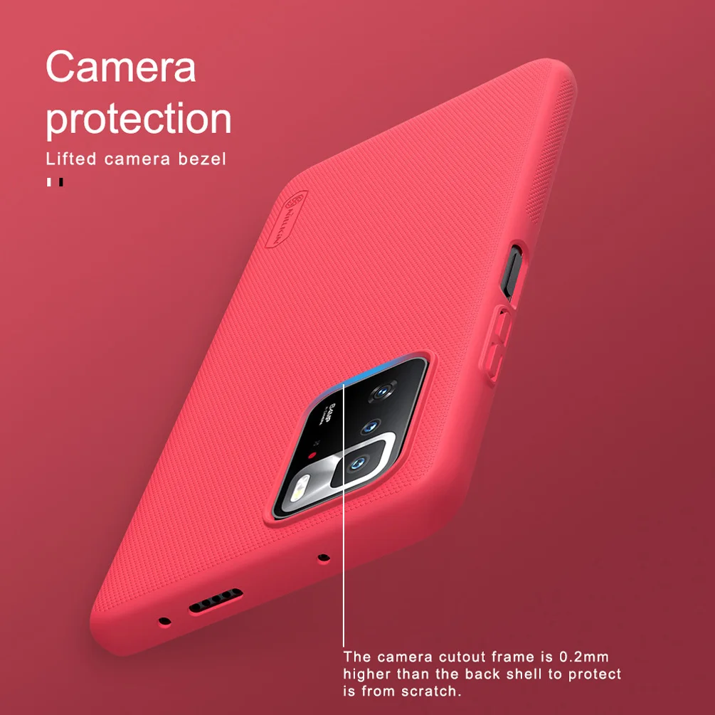 for xiaomi poco x3 gt case nillkin super frosted shield hard back cover for xiaomi poco x3 gt wear resistant phone shell free global shipping