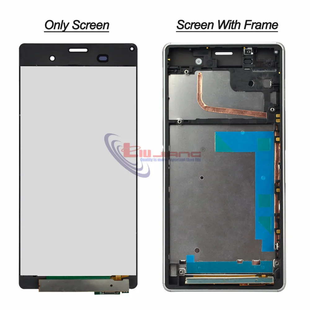 5,2 ''ЖК-экран для sony Z3 L55T L55U D6653 D6633 D6603 ЖК-дисплей сенсорный экран дигитайзер Запасные части