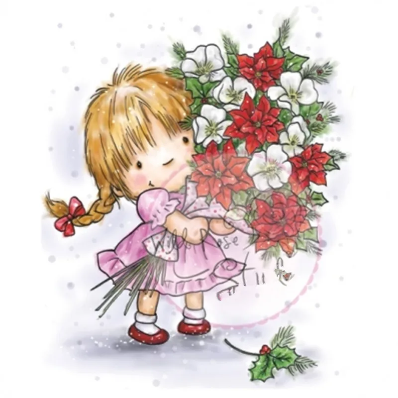 Прозрачные силиконовые прозрачные штампы для скрапбукинга тампоны прозрачное