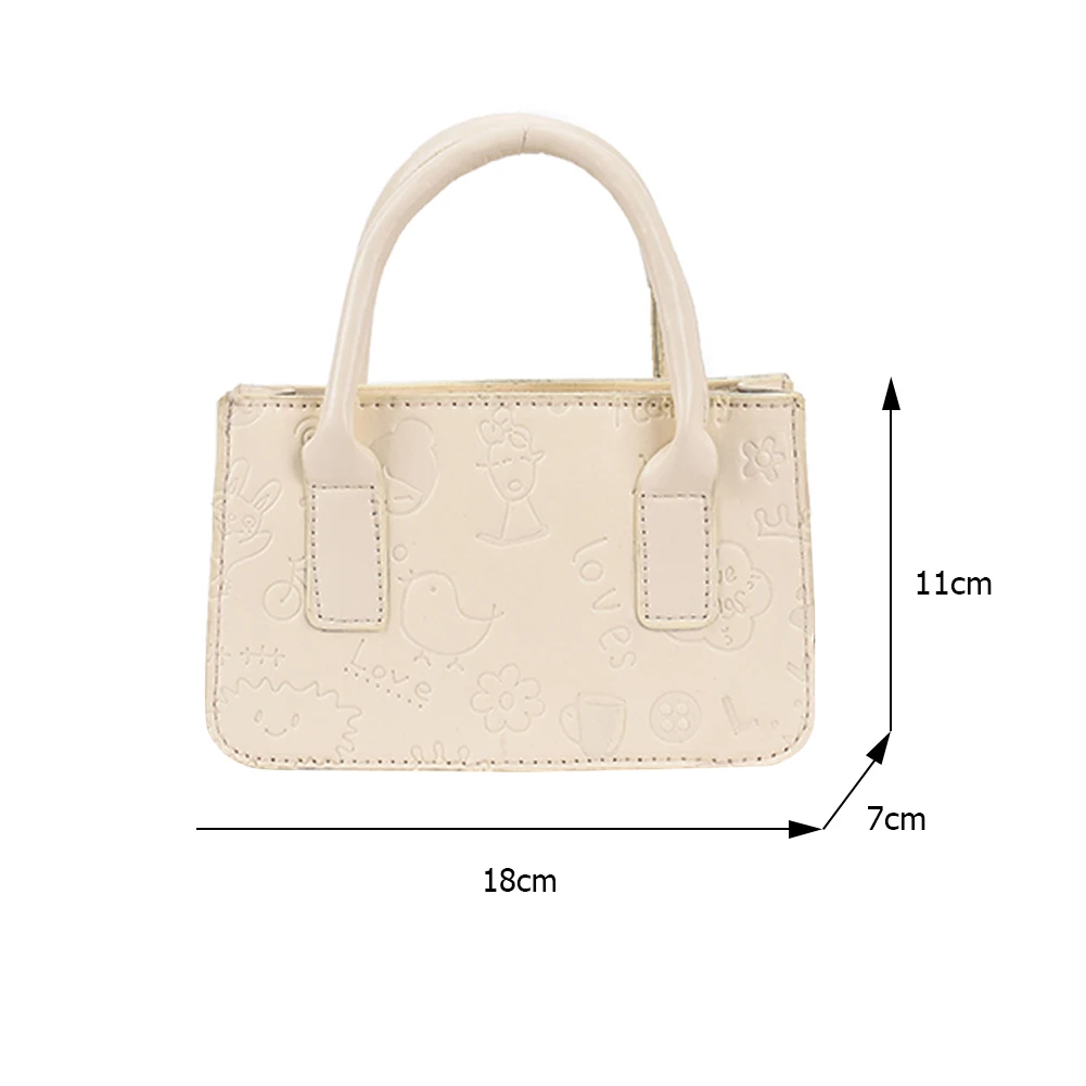 

Fashion Women Cartoon Embossing Shoulder Crossbody Bags PU Leather Messenger Bag Casual Ladies Chain Small Handbags Flap