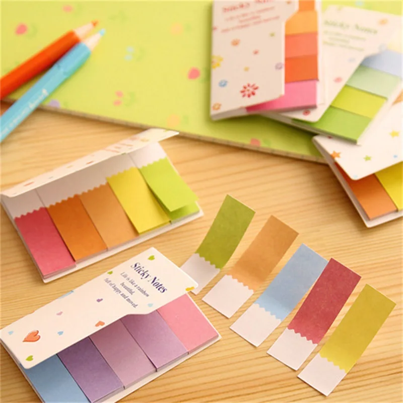 1 шт. канцелярские Липкие заметки Корея милые простые 90 страниц стикер разместить