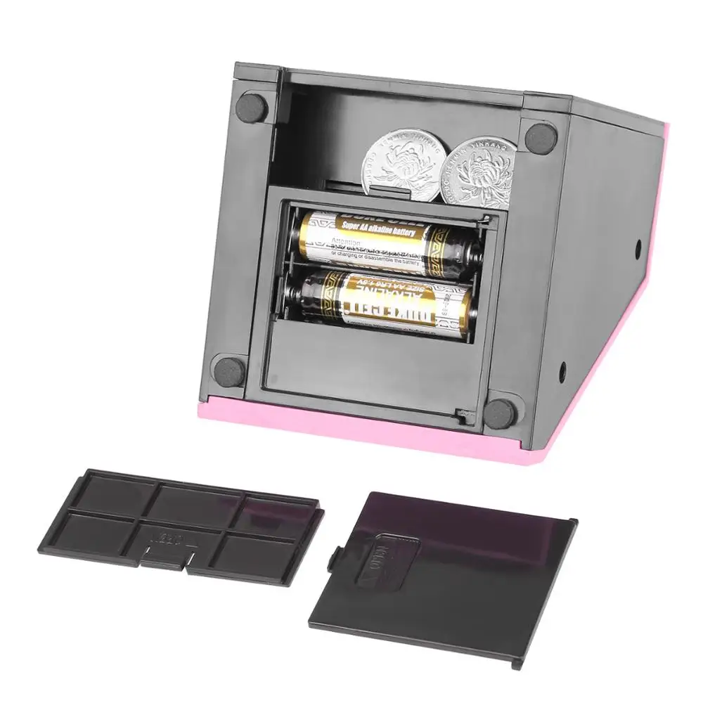 

Face Money Eating Box Piggy Bank Cat Saving Box Coins Box Money Coin Saving Bank for Children Gift Candy Machine Home Decoration