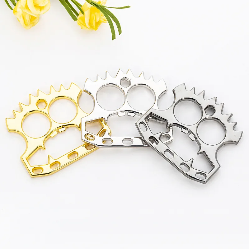 1 Pcs Zinc Alloy Party Gift Bottle Opener Broken Window Self-defense Finger Tiger Home Kitchen Bar Tool K1682 I | Дом и сад