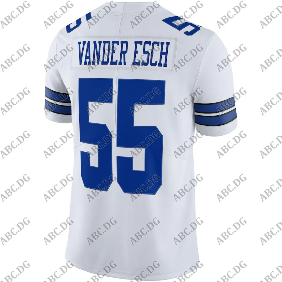 

Men Women Kid Youth Dallas Leighton Vander Esch White Vapor Limited Performance Jersey