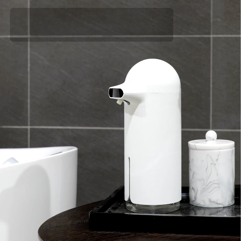 

350ML Creative Designer White Touchless Automatic Induction Foam/Liquid Gel/Alcohol Spray Soap Dispenser