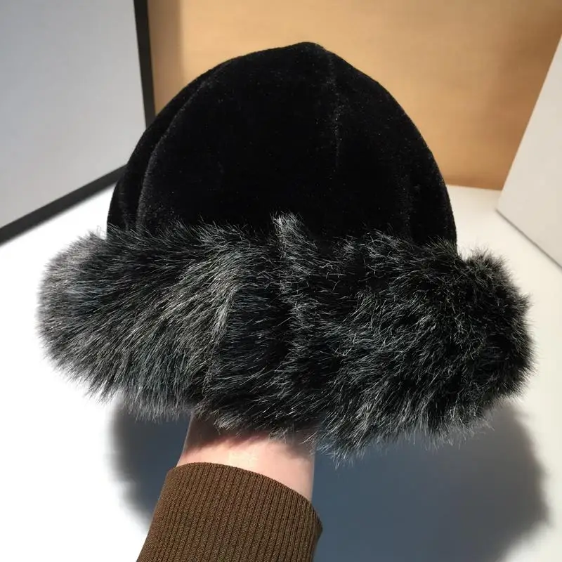 

Меховые шапки для женщин, зимняя шапка из натурального кролика, женские теплые зимние шапки, женские элегантные шапки принцессы, шапка S2488