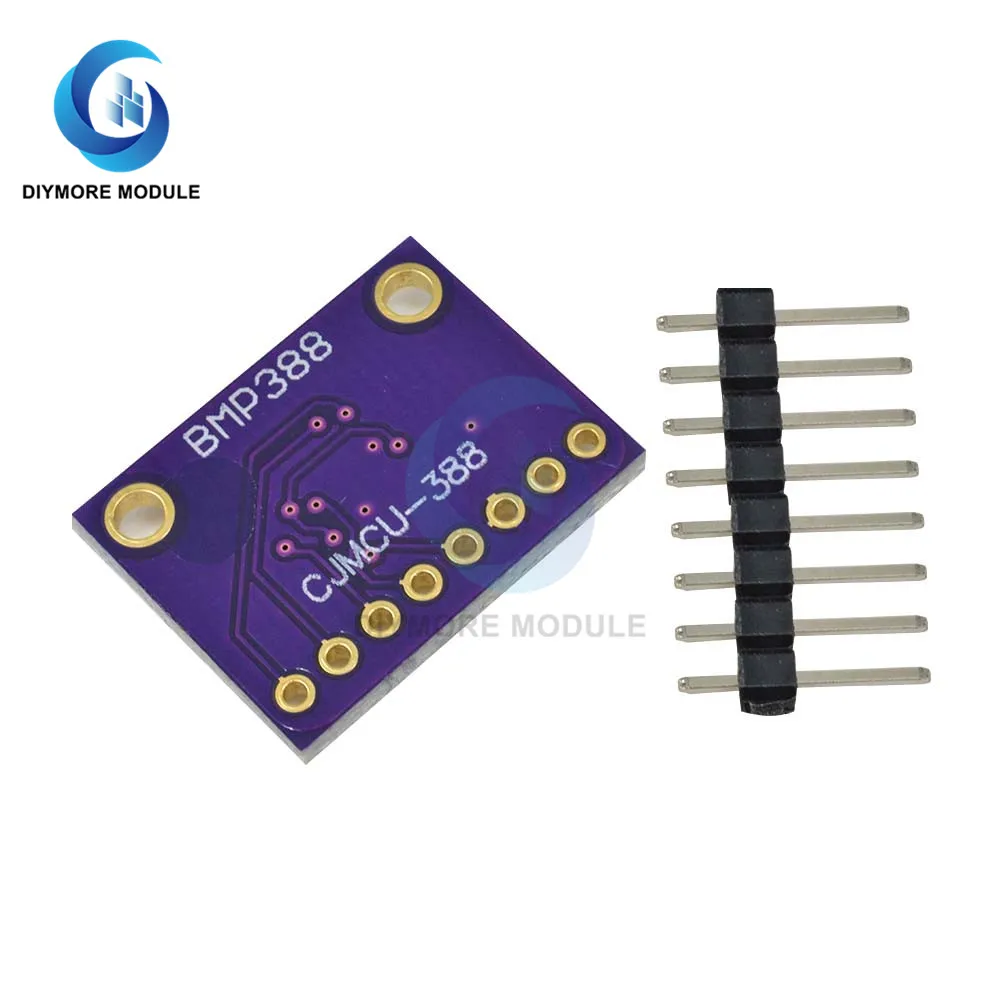 BMP388 атмосферное Давление Сенсор модуль IIC I2C SPI 24Bit низкая Шум 1 71 V-3 6 V Цифровой для