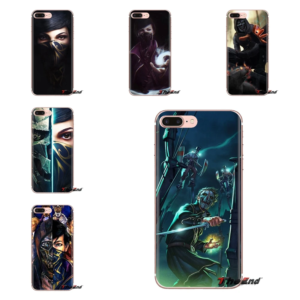 Soft Shell Cover For Huawei G7 G8 P7 P8 P9 P10 P20 P30 Lite Mini Pro P Smart Plus 2017 2018 2019 Game dishonored 2 Emily Kaldwin |