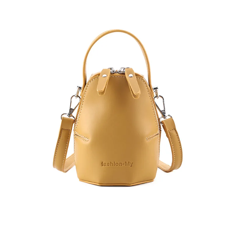 JIULIN 2019 new three-dimensional irregular bucket bag with double zipper and single shoulder slanted female | Багаж и сумки