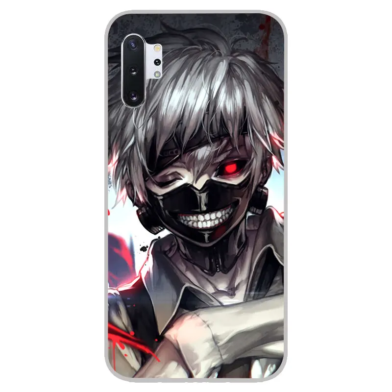 Kaneki Eye mask Matte Silicone Case For Samsung galaxy Note 10 pro 9 8 A90 A70 A60 A50 A40 A30 A10 M40 M30 M20 M10 cover |