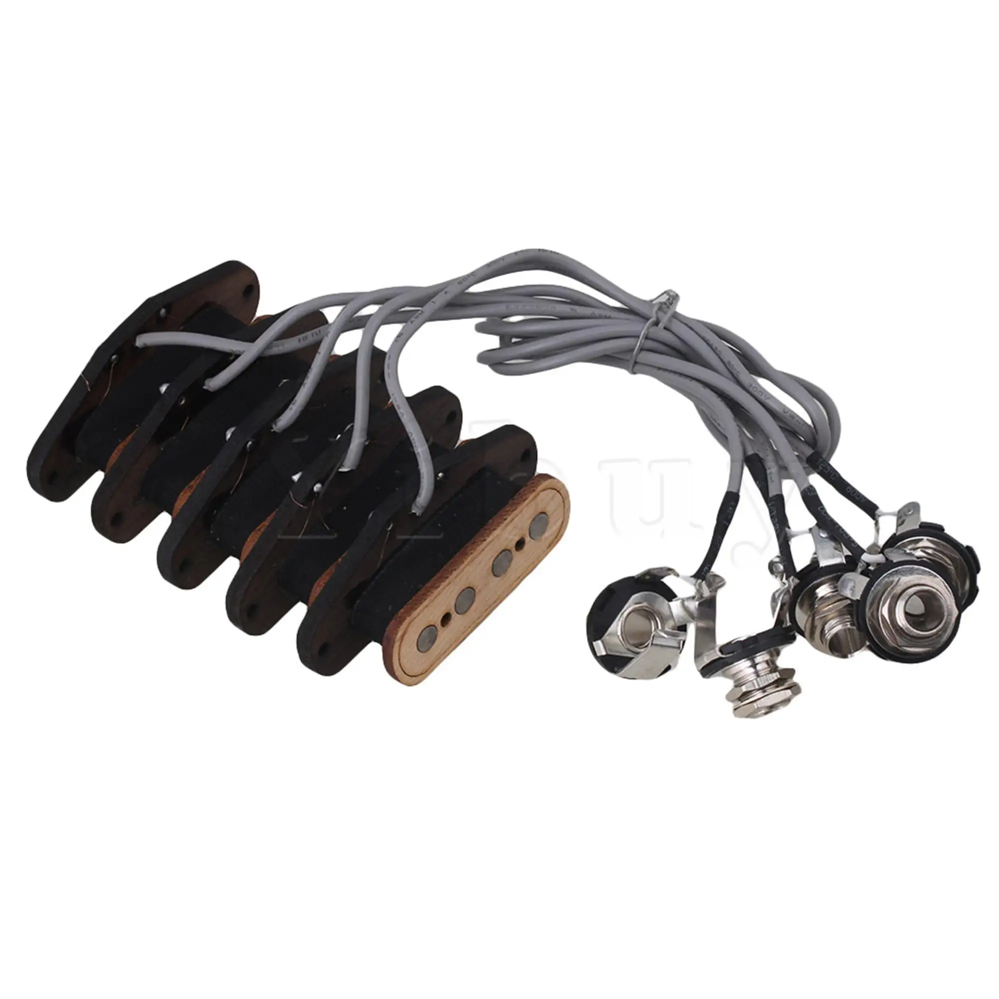 

4 Stings Guitar Bass Pickup Guitar Soundhole Pickup Guitar parts Pack of 5