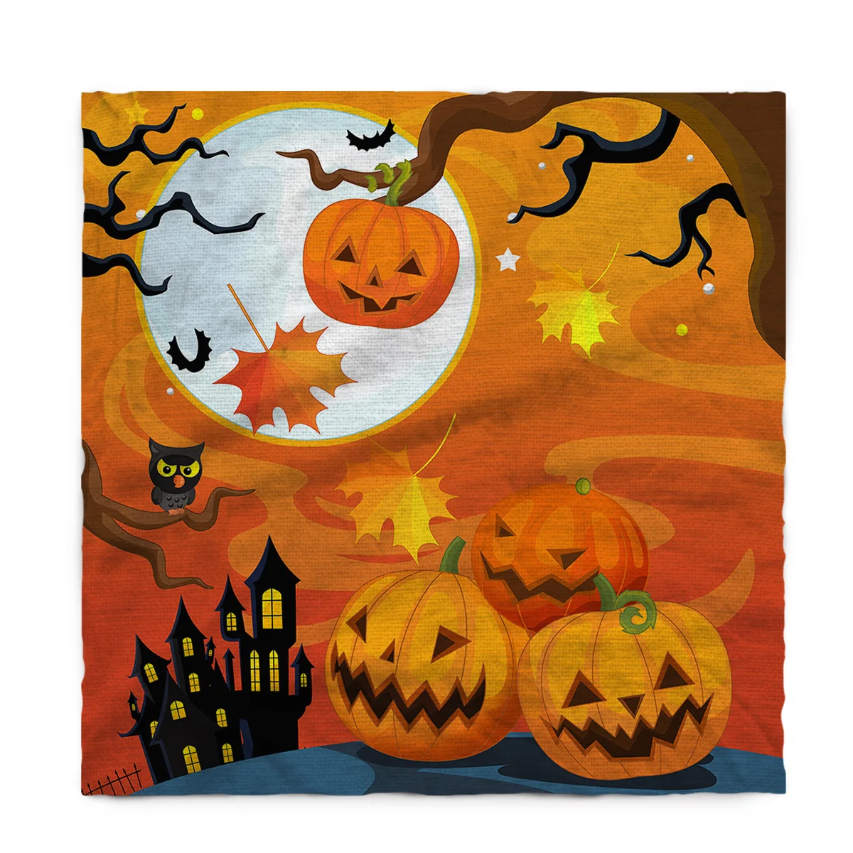 Скатерть на тему Хэллоуина протектор скатерти дизайн домашняя скатерть Гладкий